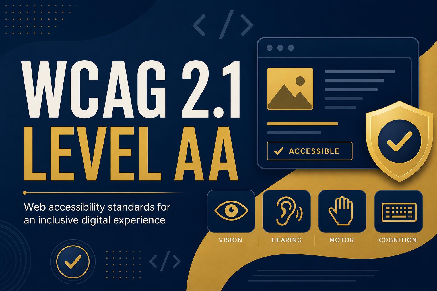 WCAG 2.1 Level AA: The Standard That Decides Lawsuits